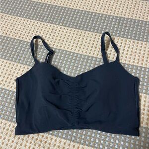 Target Black Ruched Bralette